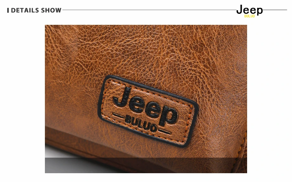 Мужская кожаная слинг-сумка jeep buluo, черная однолямочная сумка для коротких путешествий, нагрудная сумка, повседневная сумка через плечо, все сезоны