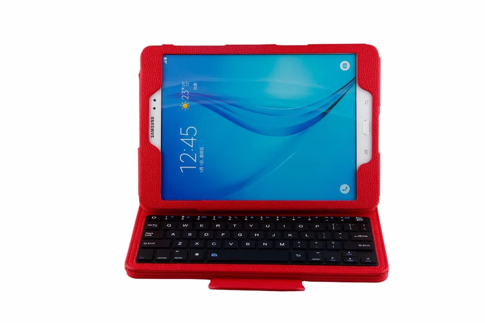 Клавиатура чехол для samsung Galaxy Tab 9,7 T550 T555 P550 P555 SM-T550 SM-T555 SM-P550 чехол принципиально кожа основа+ клавиатура+ пленка