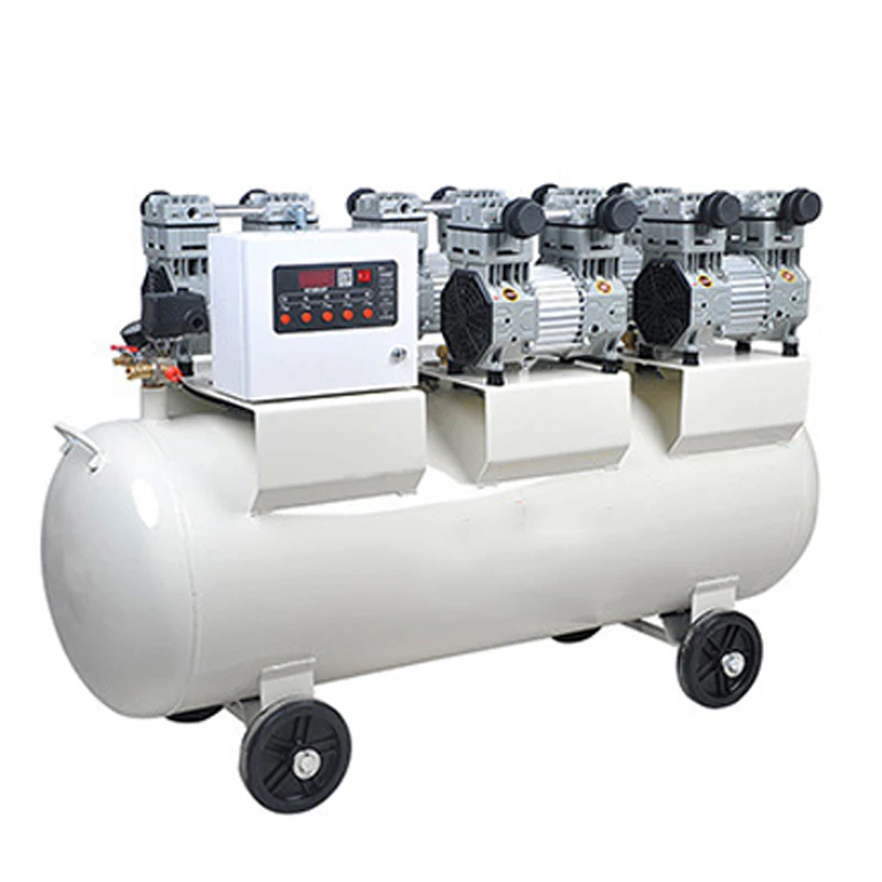 

1PC TG300-1680*5-280L Large Air Pump Compressor Oil-free Silent Air Compressor Laboratory Auto Repair Air Pump Compressor 380V