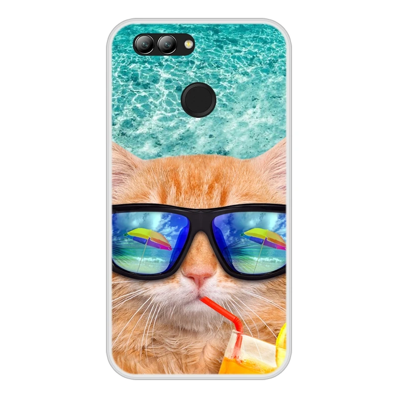 No.11 Чехол для huawei nova 2, мягкий силиконовый термополиуретановый крутой дизайн, чехол для телефона huawei nova 2, чехол - Цвет: No.11