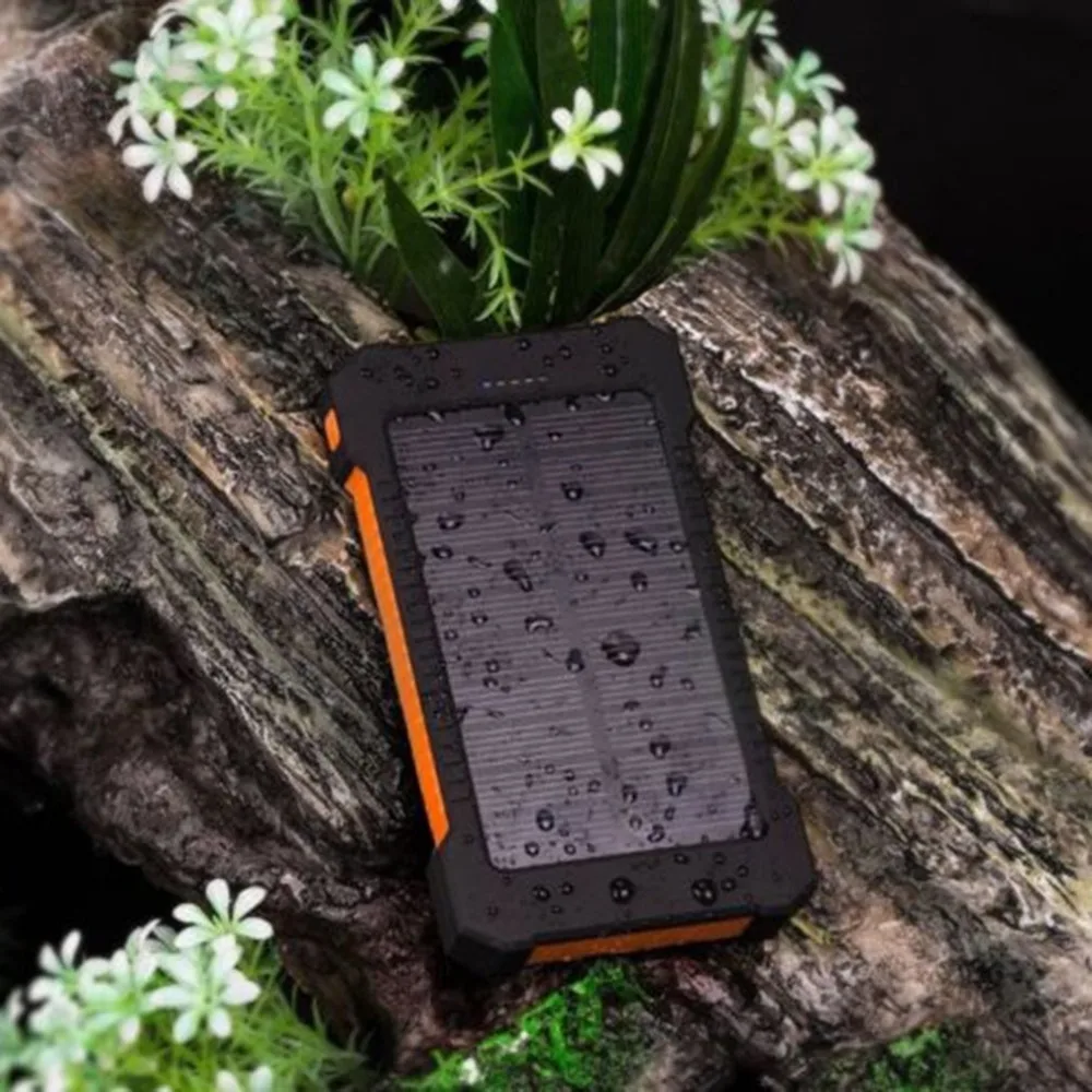 30000mah Портативное Солнечное Внешнее зарядное устройство батареи для путешествий