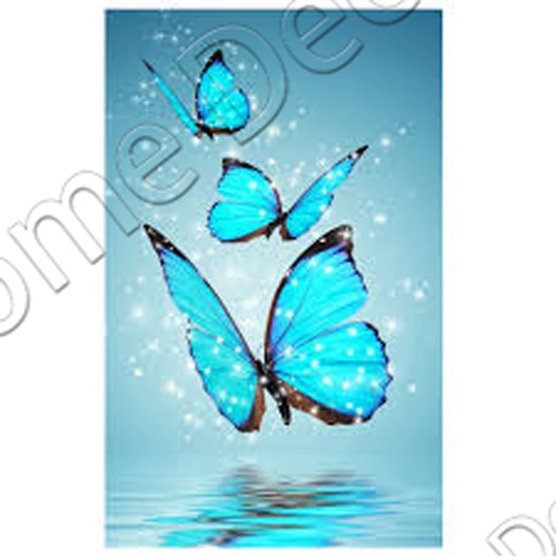 

RM0156 5D DIY Diamond Embroidery Animal Diamond Painting Cross Stitch Butterfly Painting Full Square Drill Mosaic Pictures