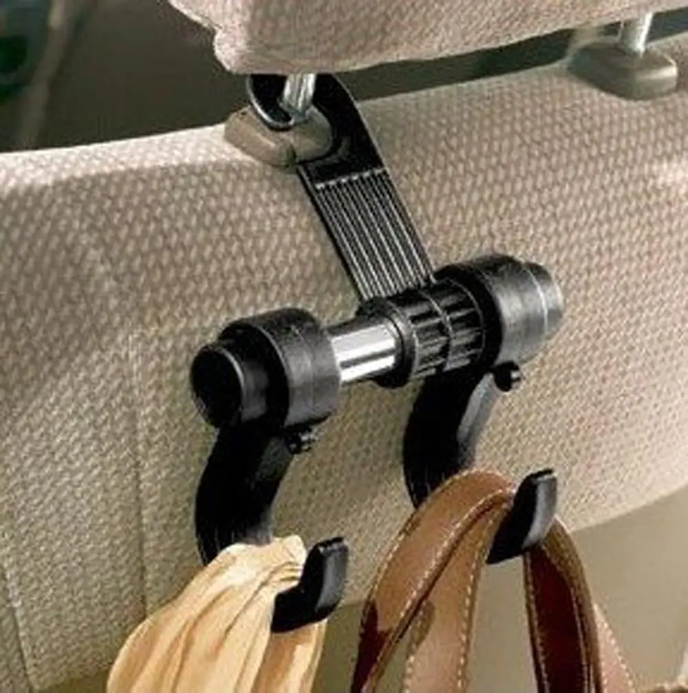 Крутая модная удобная двойная вешалки для автомобиля авто подголовник сумок