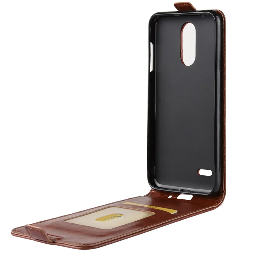 Для LG K8 2018 Чехол-книжка кожаный чехол для Высокое Качество Вертикальный с