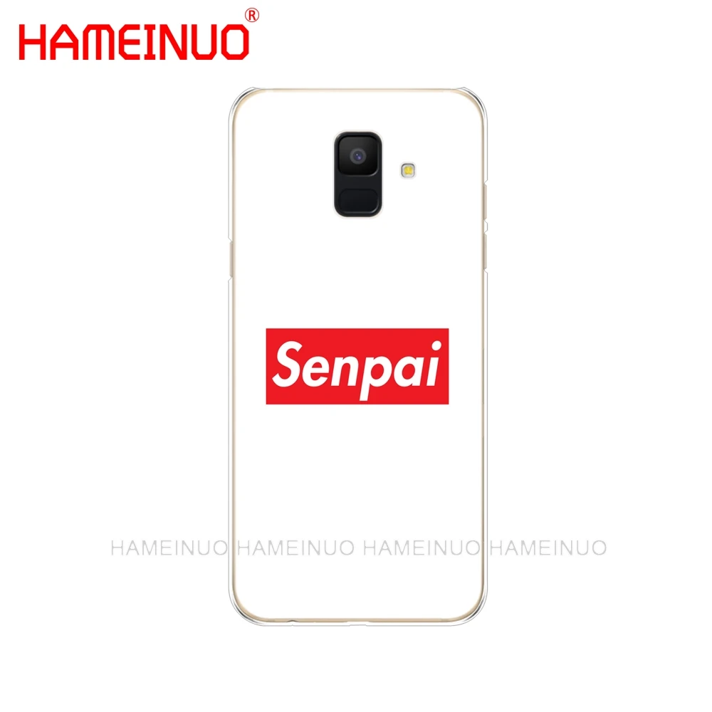HAMEINUO Sugoi Senpai аниме waifu чехол для телефона Samsung Galaxy J4 J6 J8 A9 A7 2018 A6 A8 PLUS j7 duo | Мобильные