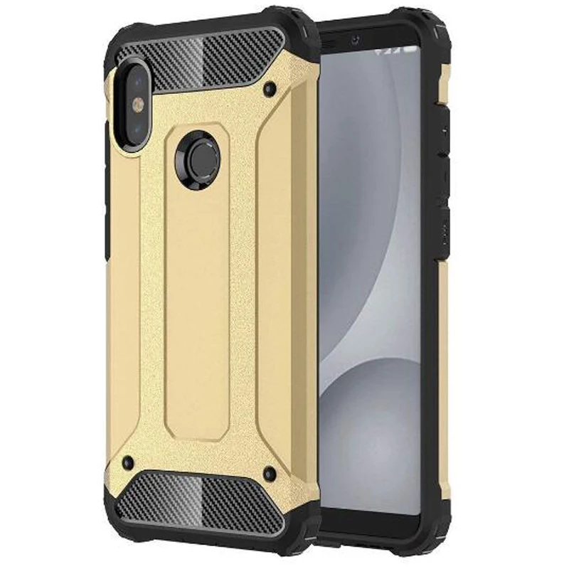 Противоударный чехол для Xiaomi Redmi Note 5 Pro Note5Pro жесткий силиконовый армированный