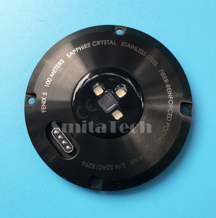 Запасная деталь для Garmin Fenix 5 GPS задней крышки часов чехол с перезаряжаемой