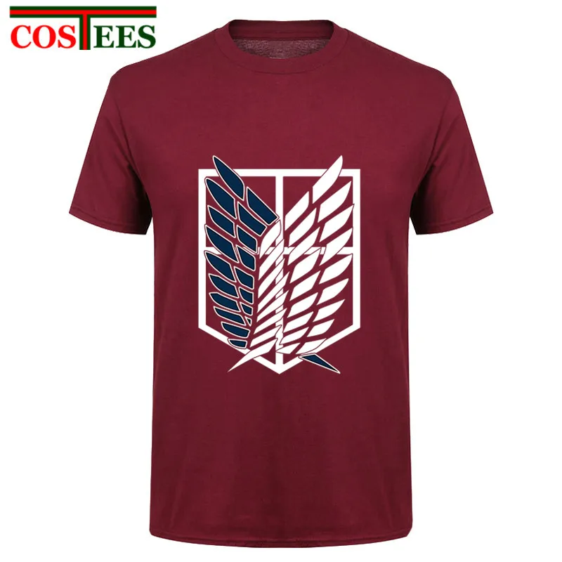 2017 модная новая футболка для взрослых с аниме атака на Титанов женские мужские
