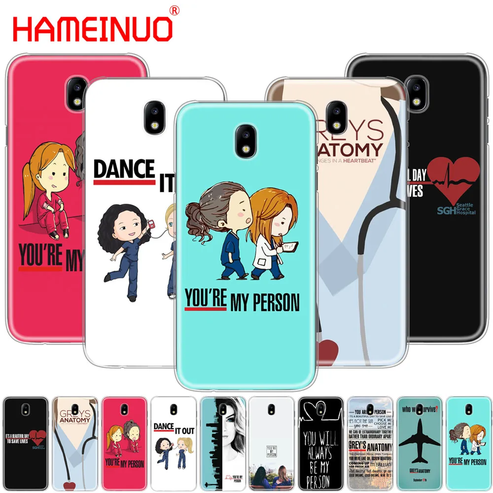 HAMEINUO Greys Анатомия чехол для телефона Samsung Galaxy J3 J5 J7 2017 J527 J727 J327 J330 J530 J730 PRO|Бамперы| |