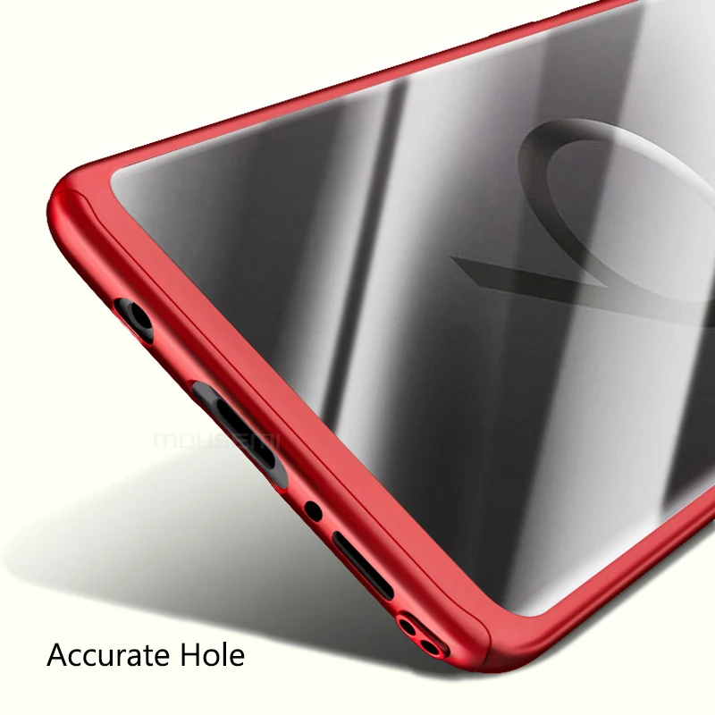 CAPAME Protective Case For Samsung Galaxy S8 S9 Plus 360 Degree Full Body Hard Cover S7 Edge Note8 8 |
