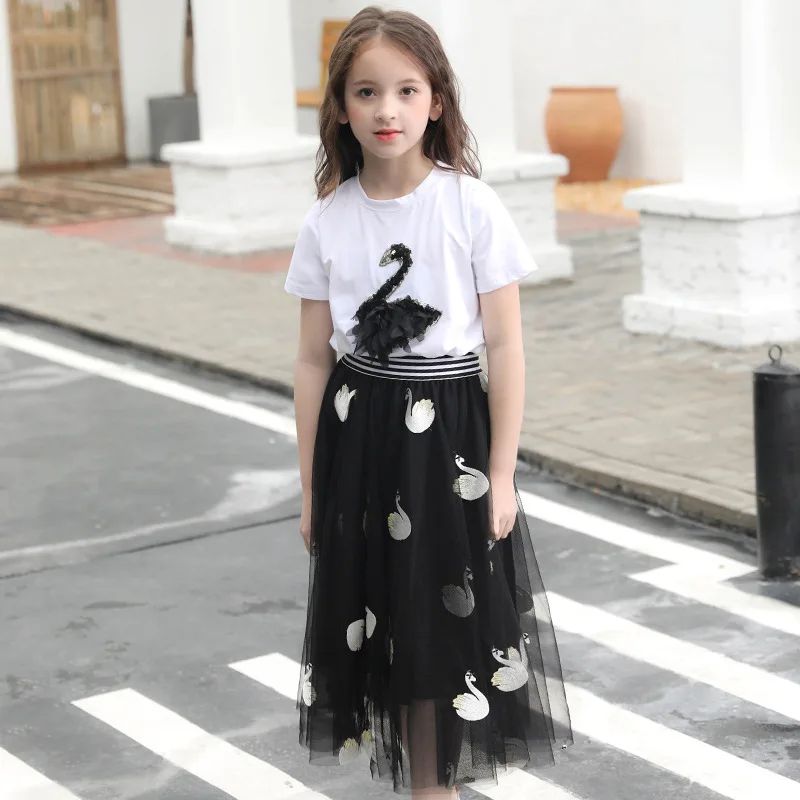 Коллекция 2019 года летние детские комплекты для девочек комплект из 2 предметов