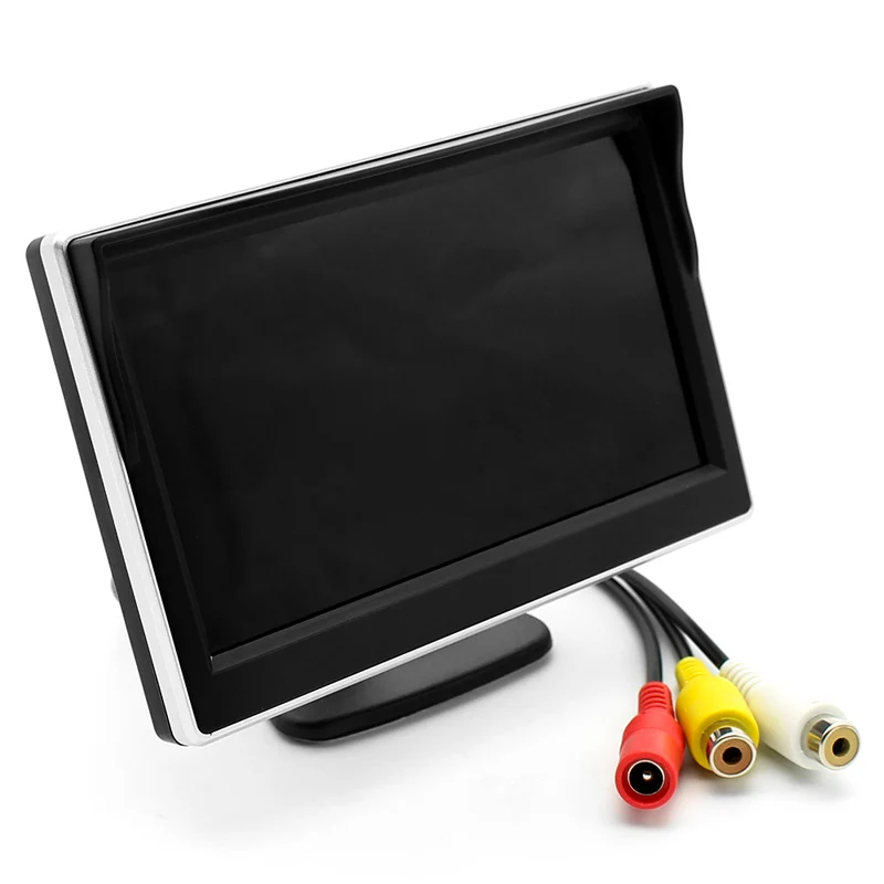 GreenYi HD 5 &quotTFT LCD монитор парковки опционально камера заднего вида траектория линии