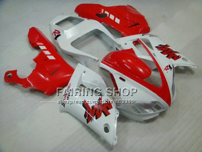 Clean white red fairings kit for YAMAHA YZF R1 YZF1000 98 99 fairing parts 1998 1999 +7Gifts bodyworks | Автомобили и мотоциклы