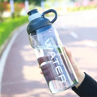 2000ml large capacity water bottles bpa free gym fitness drinking bottle outdoor camping cycling hiking sports shaker bottles