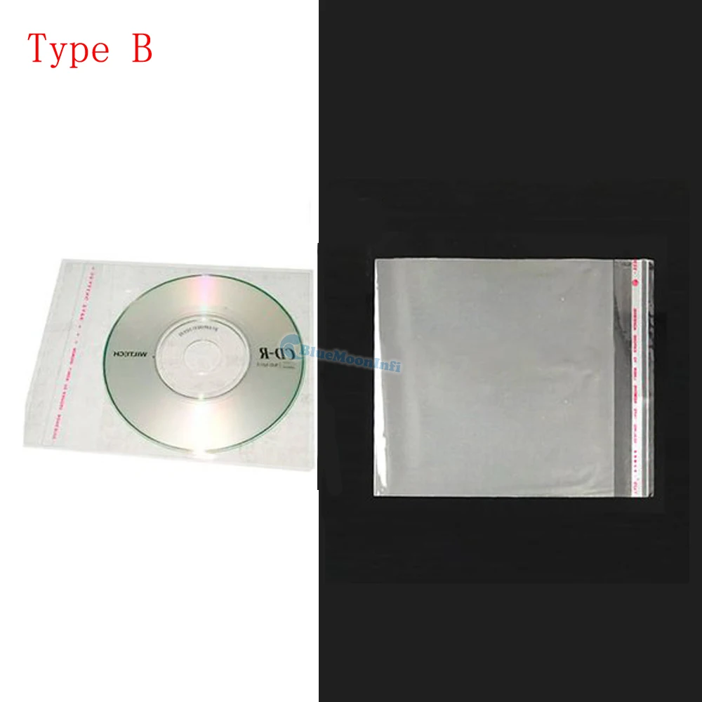 100/200 шт/партия CD DVD коробки драгоценный диск чехол держатель прозрачный пластик