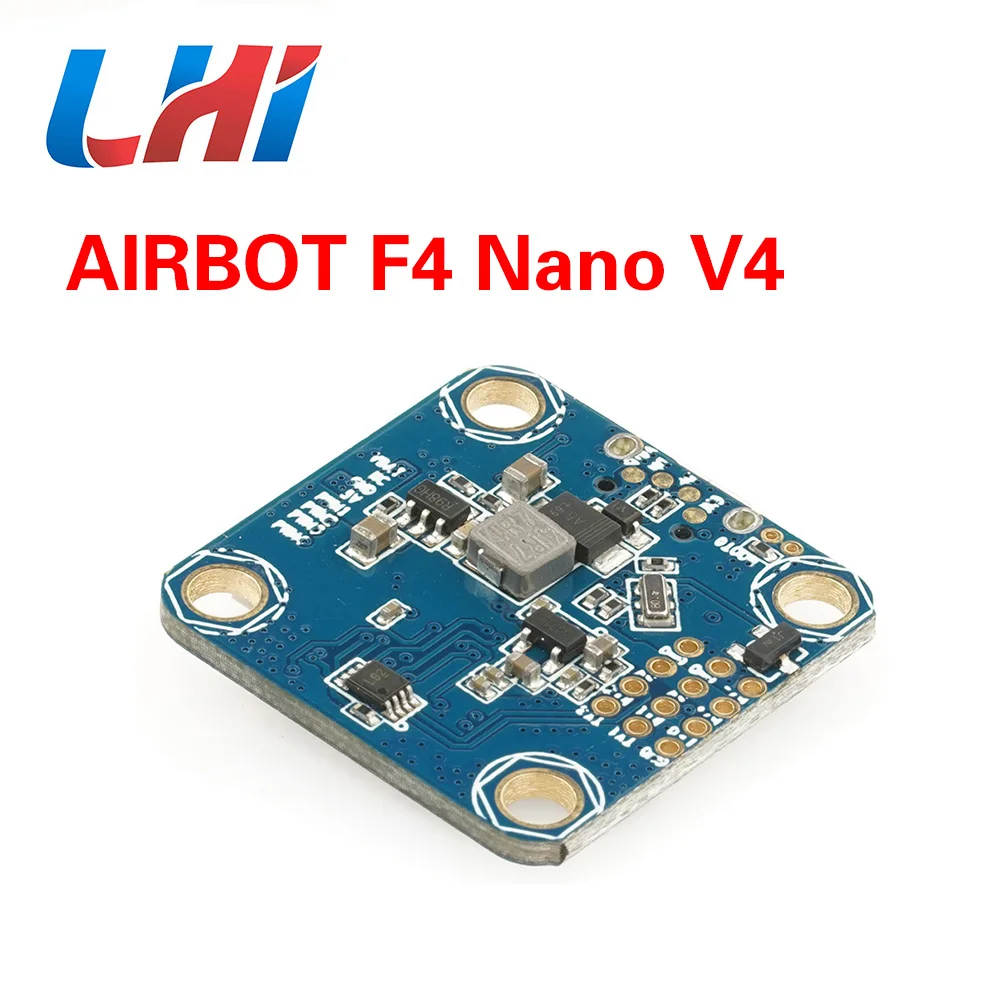 AIRBOT F4 Nano V4 25x25 мм плата контроллера полета ICM20608 гироскоп для RC FPV гоночный кросс