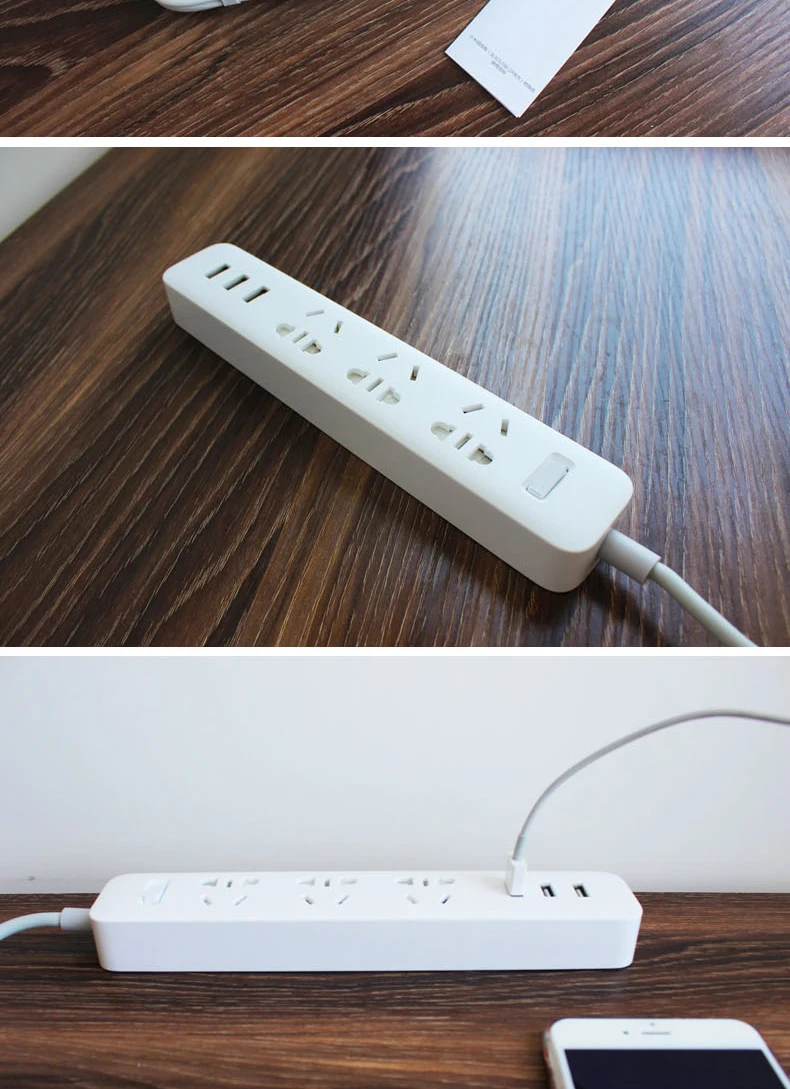 Xiaomi Mi, умная розетка, 3 USB удлинительная розетка с розеткой, стандарт Австралии