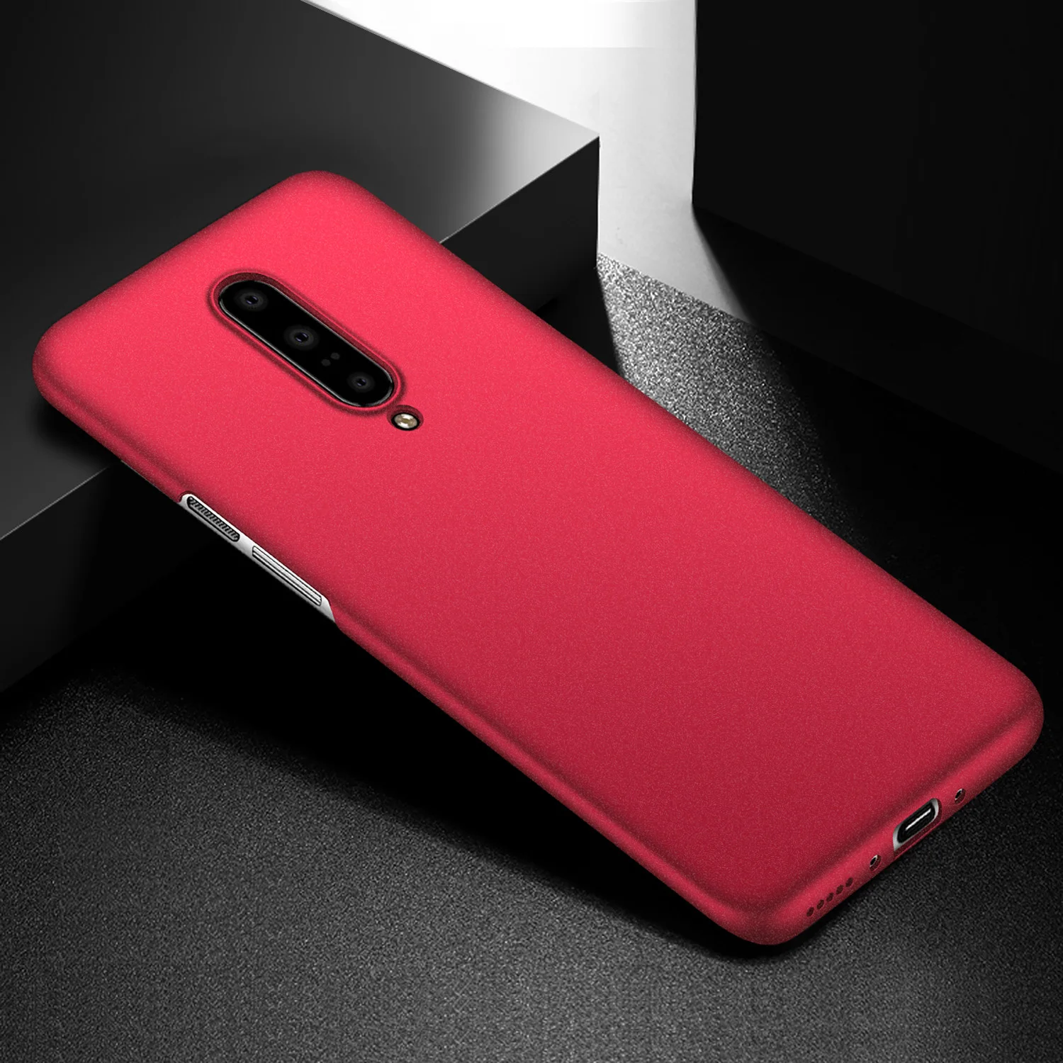 Для OnePlus 7 Pro чехол роскошный высококачественный Жесткий ПК Тонкий матовый защитный чехол на заднюю панель для one plus 7pro 1+ 7 pro