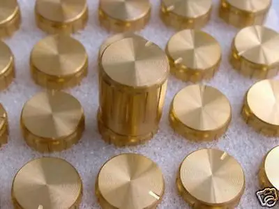

100 X Golden Aluminum Hi-Fi CD VOLUME TONE CONTROL KNOB