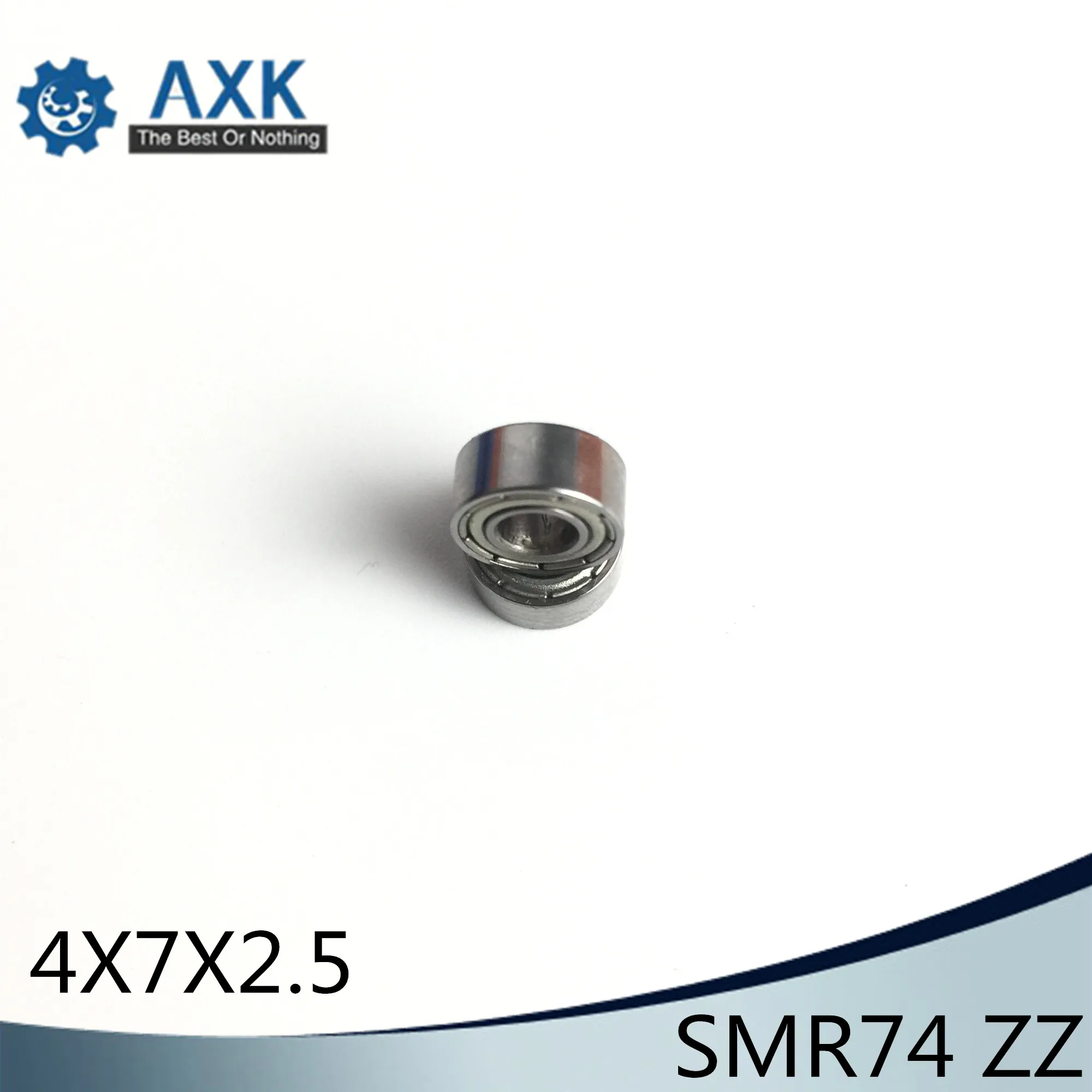 SMR74ZZ подшипник 4*7*2 5 мм (10 шт.) ABEC 1 Нержавеющая сталь упорные шариковые подшипники
