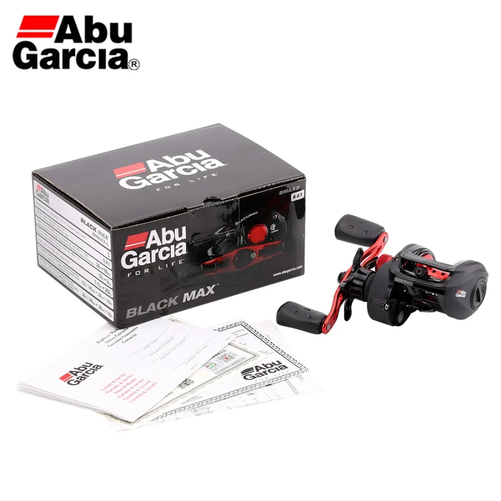Abu Garcia бренд черный Max3 BMAX3 Приманка литья Рыболовная катушка 5BB 6 4: 1 Макс тяга 8 кг