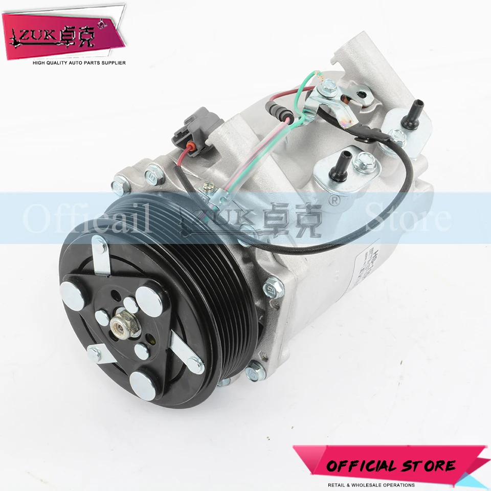 ZUK для HONDA ACCORD EURO CL7 CL9 CM1 CM2 авто кондиционера воздушный компрессор переменного тока в сборе Год 2002 2003 2004 2005 2006 2007 2008