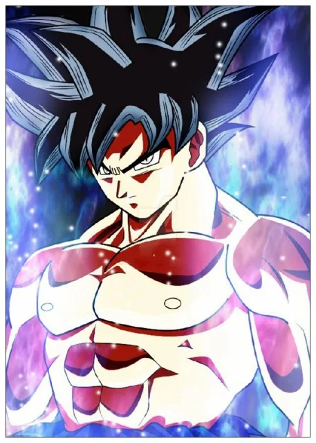 ZZ11808-06 Dragon Ball Z Goku аниме плакат в скандинавском стиле настенные художественные модные картины на холсте принты Мультяшные модульные картины украшение дома - Цвет: ZZ11808-06