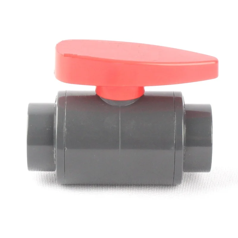 

ANSI 1/2"(21.3mm) Plastic Ball Valve Pipe Adapter NuoNuoWell PVC Water Tube Joint Garden Micro Irrigation Aquarium Tank Fittings