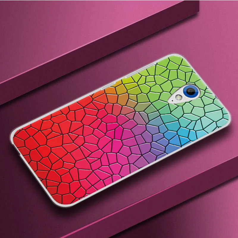 Мягкий чехол для телефона из ТПУ с экзотическим природным пейзажем HTC 620