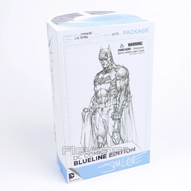 DC COMICS Супермен/Бэтмен Blueline Edition ПВХ фигурка Коллекционная модель игрушки