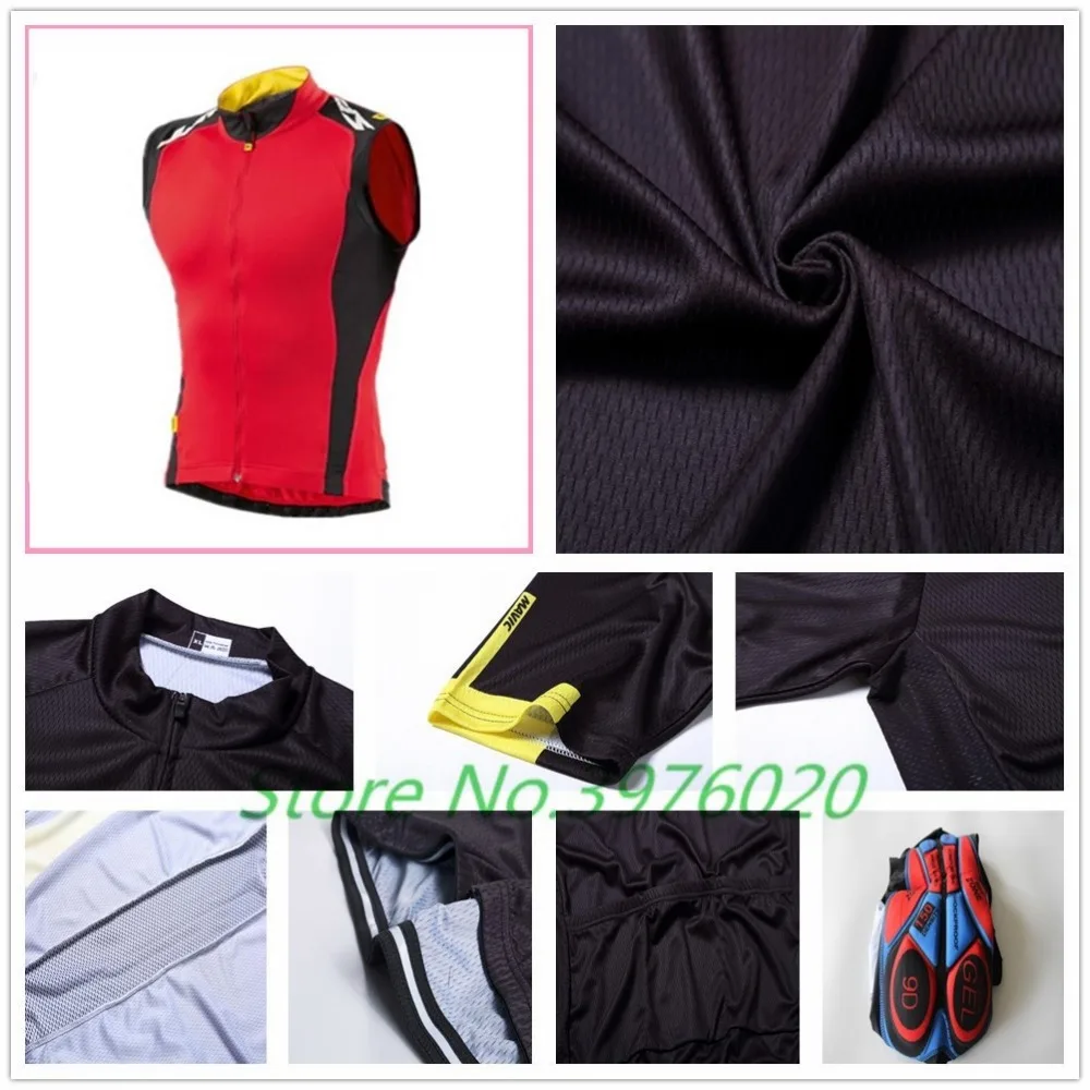 Без рукавов Жилеты для велоспорта трикотаж s летние дышащие Велоспорт Мужская