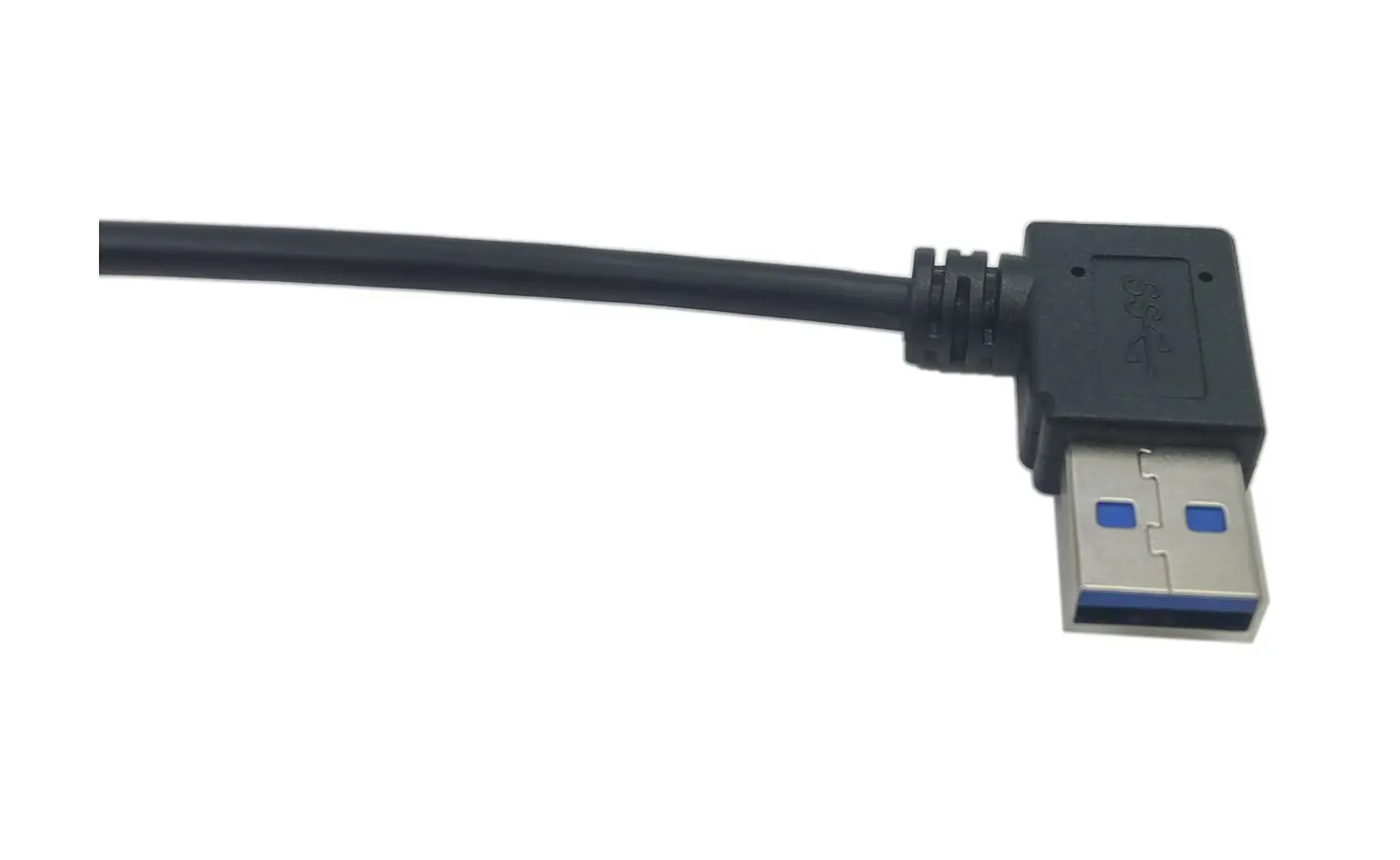 USB 3 0 (Type-A) кабель для синхронизации данных и зарядки 1 м 90 градусов под прямым