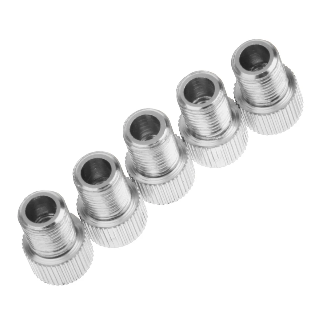 5 шт. адаптер для велосипедного клапана ультра легкий удобный простой в установке