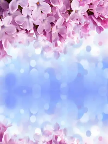 Красивые цветочные фоны для фотосъемки флисовые портретной студийной HG 303