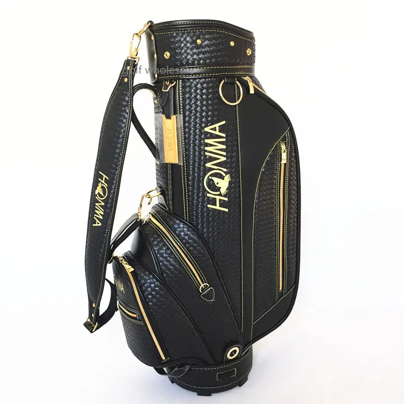 preço Novo Saco De Golfe Alta Qualidade Pu Honma Saco De Golfe Padrão Na Escolha 9.5 Polegada Honma Clubes De Golfe Saco Frete Grátis
