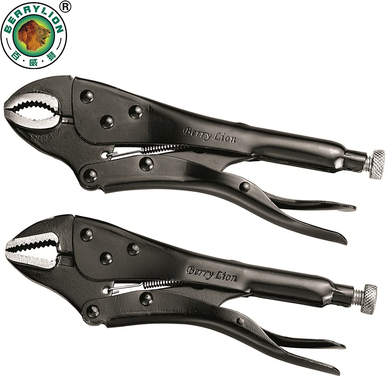 

BERRYLION 10''/250mm Locking Pliers Round And Flat Mouth Wire Stripper Multitool Vice Grips Pliers Hand Tools