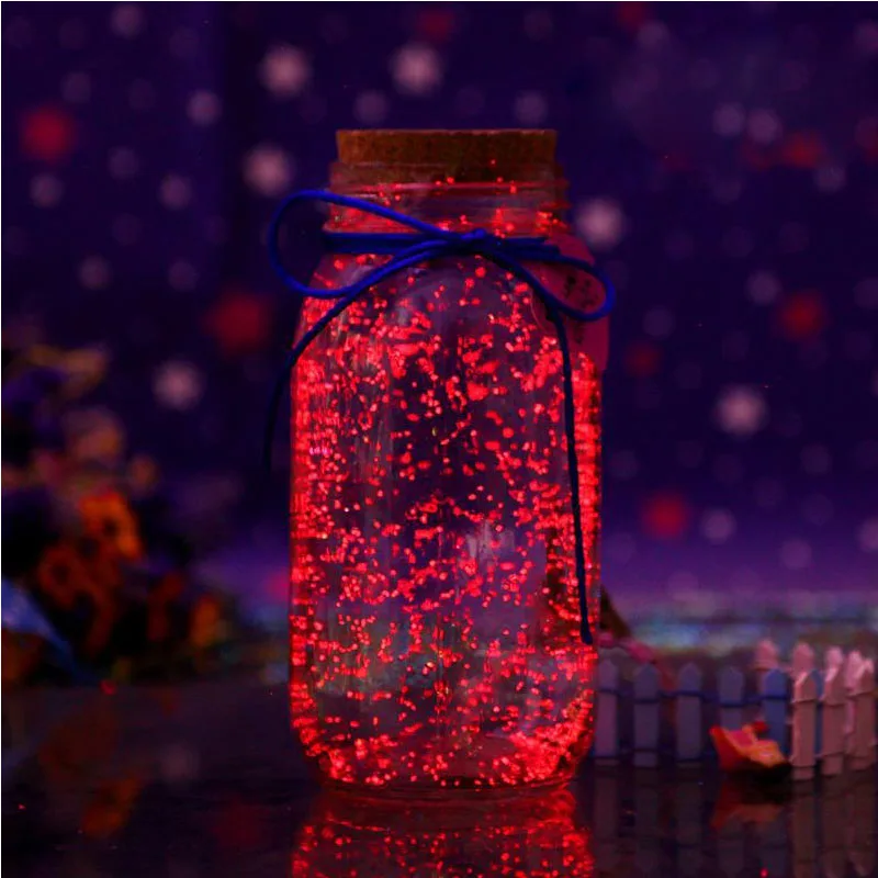 Красные 10 г Светящиеся вечерние DIY яркие светится в темноте краска звезда Желая