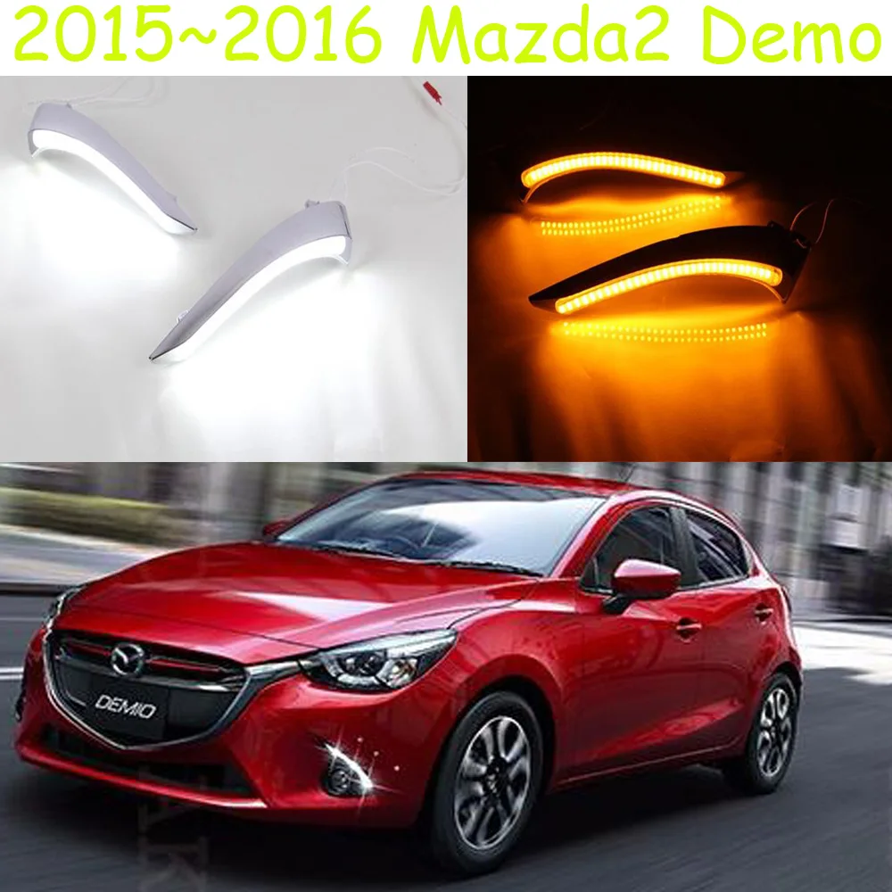 Светодио дный LED 2015 ~ 2018 mazd 2 дневного света противотуманных фар дань RX-7 RX-8 Protege MX-3