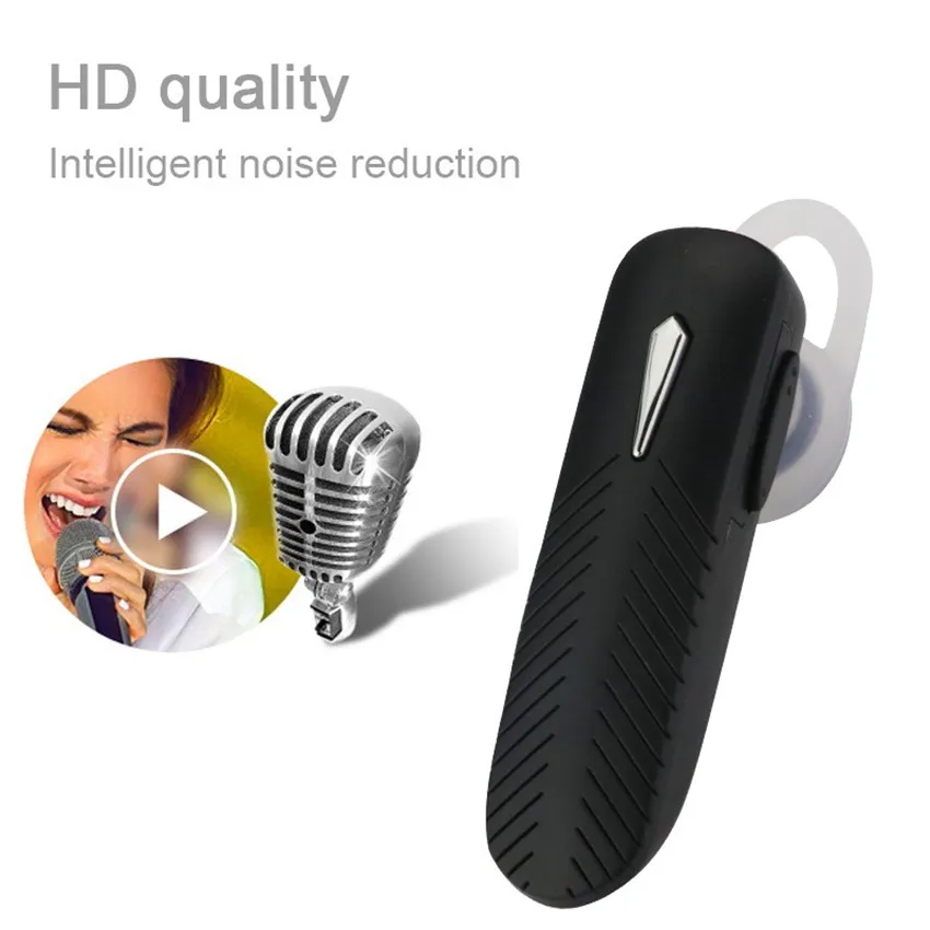 Hot Sale Wireless Stereo Bluetooth Music Ear Style Headphones Multifunction Mini Sports Car Headset Black And White | Электроника