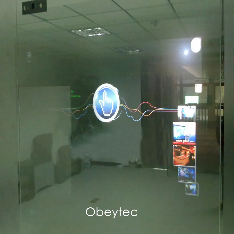 Самоклеящаяся прозрачная пленка для задней проекции obeycrop 58 дюймов
