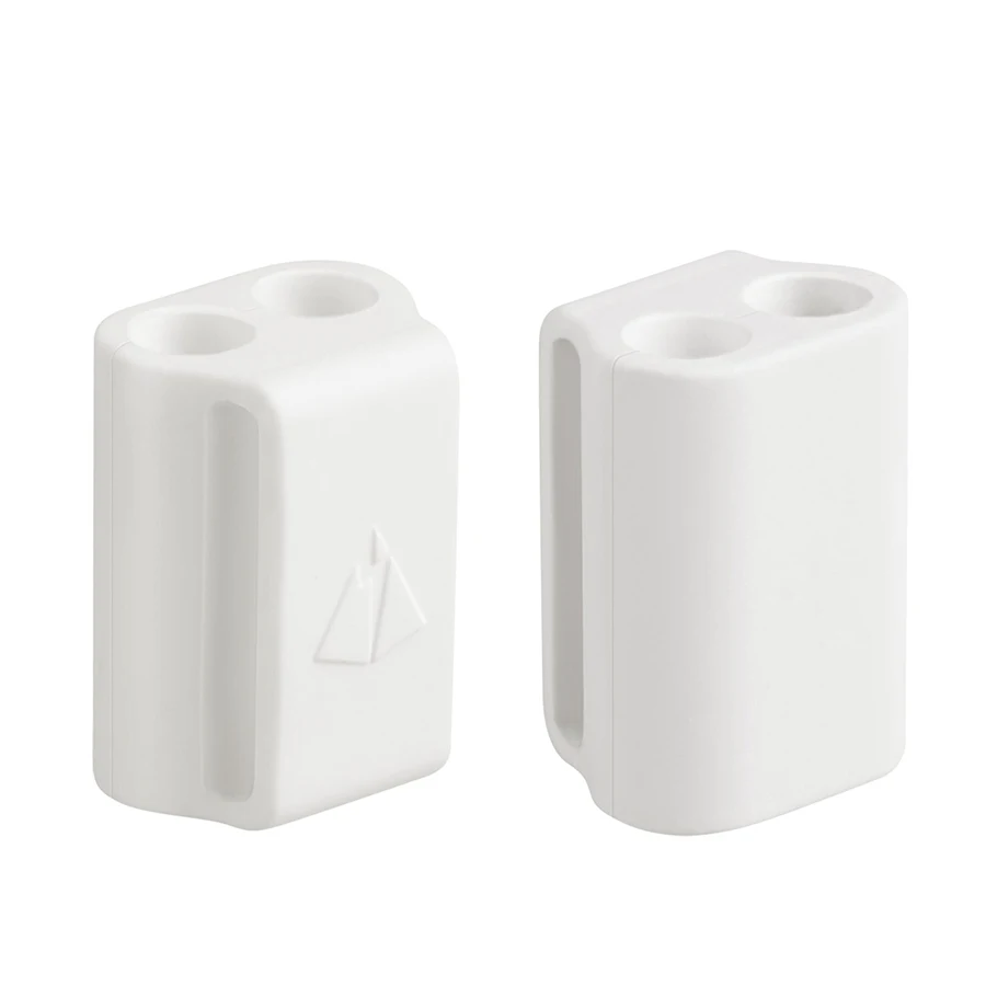 HAOBA анти-потеря силиконовый беспроводной держатель для наушников для AirPods чехол для переноски Чехол для Apple AirPod аксессуары - Цвет: white