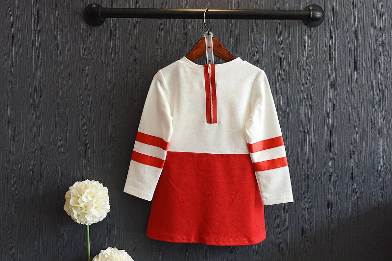 Оптовая (5 шт./лот)-2016 весна осень кружева платье принцессы для возраст 2-7 ребенка