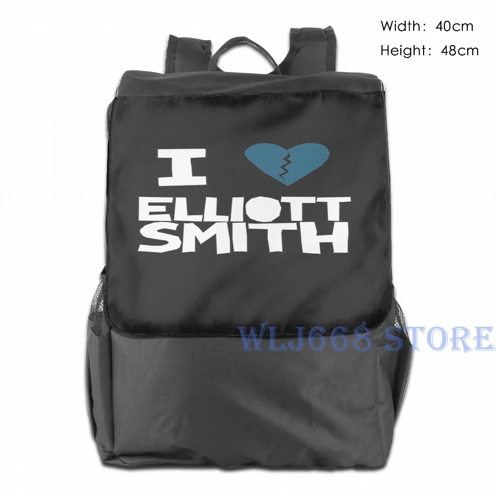 Забавные сумки через плечо с графическим принтом для женщин эллиott Smith (2) рюкзак