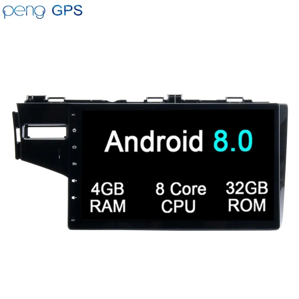 Автомагнитола 2DIN Android 8 0 7 1 стерео GPS навигация головное устройство для Honda Fit 2014 2017