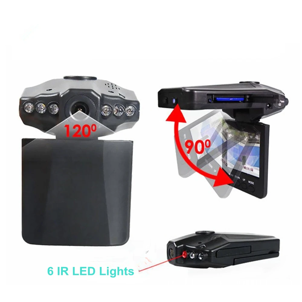 Hot sell 2.5&quot Car LED Full HD IR DVR Digital Video Camera Camcorder LCD 720P Degree | Автомобили и мотоциклы