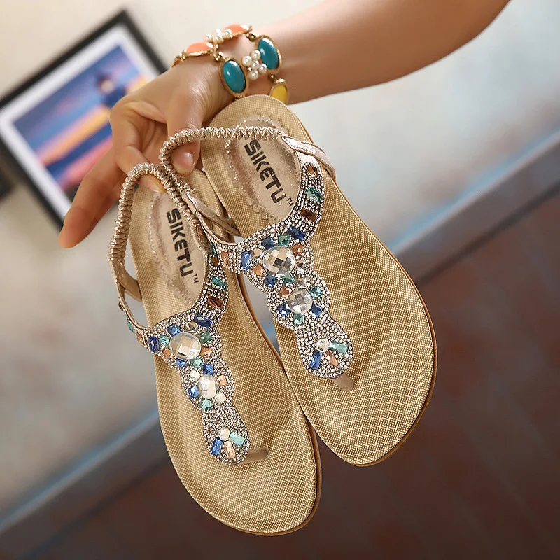 

New Fashion Women Sandals Women Crystal Sandals Casual Breathable Comfortable Sandals Classic Women Shoes She ERA