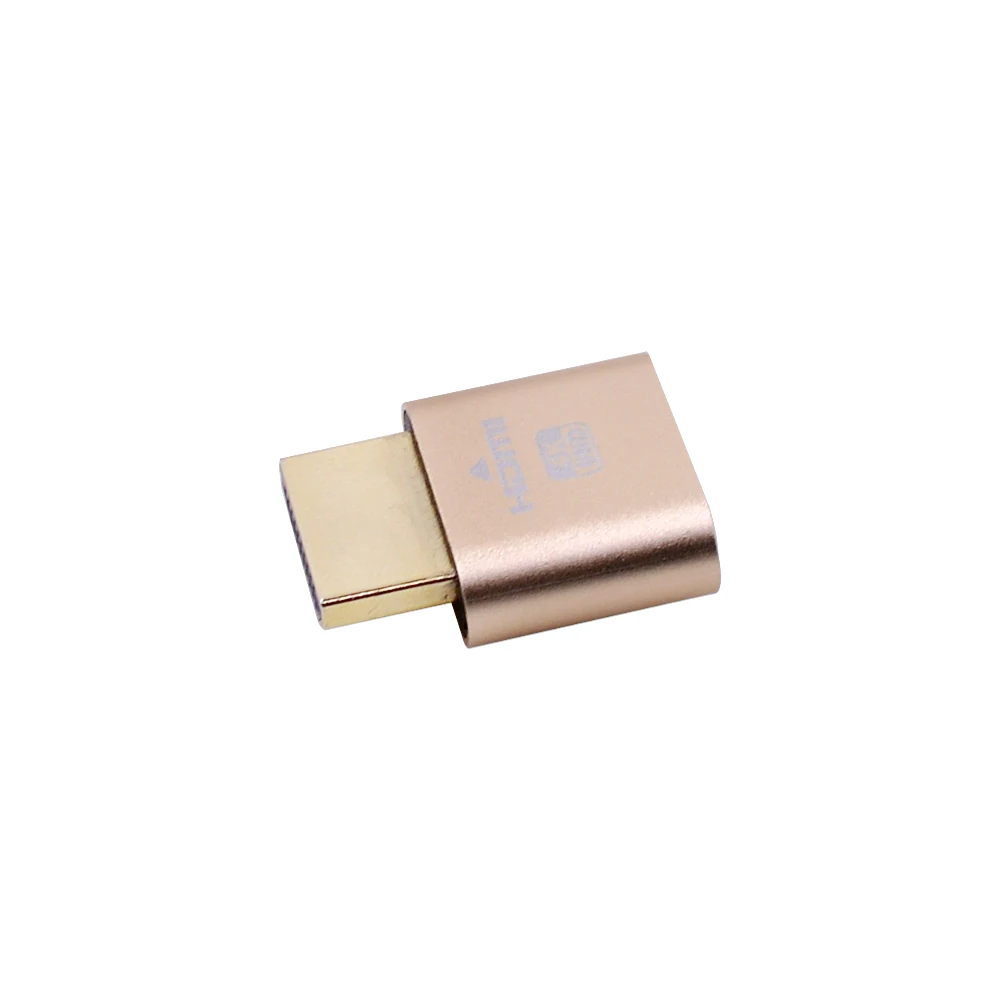 CHIPAL VGA виртуальный дисплей адаптер HDMI пустышка разъем DDC EDID Cheat Headless призрак