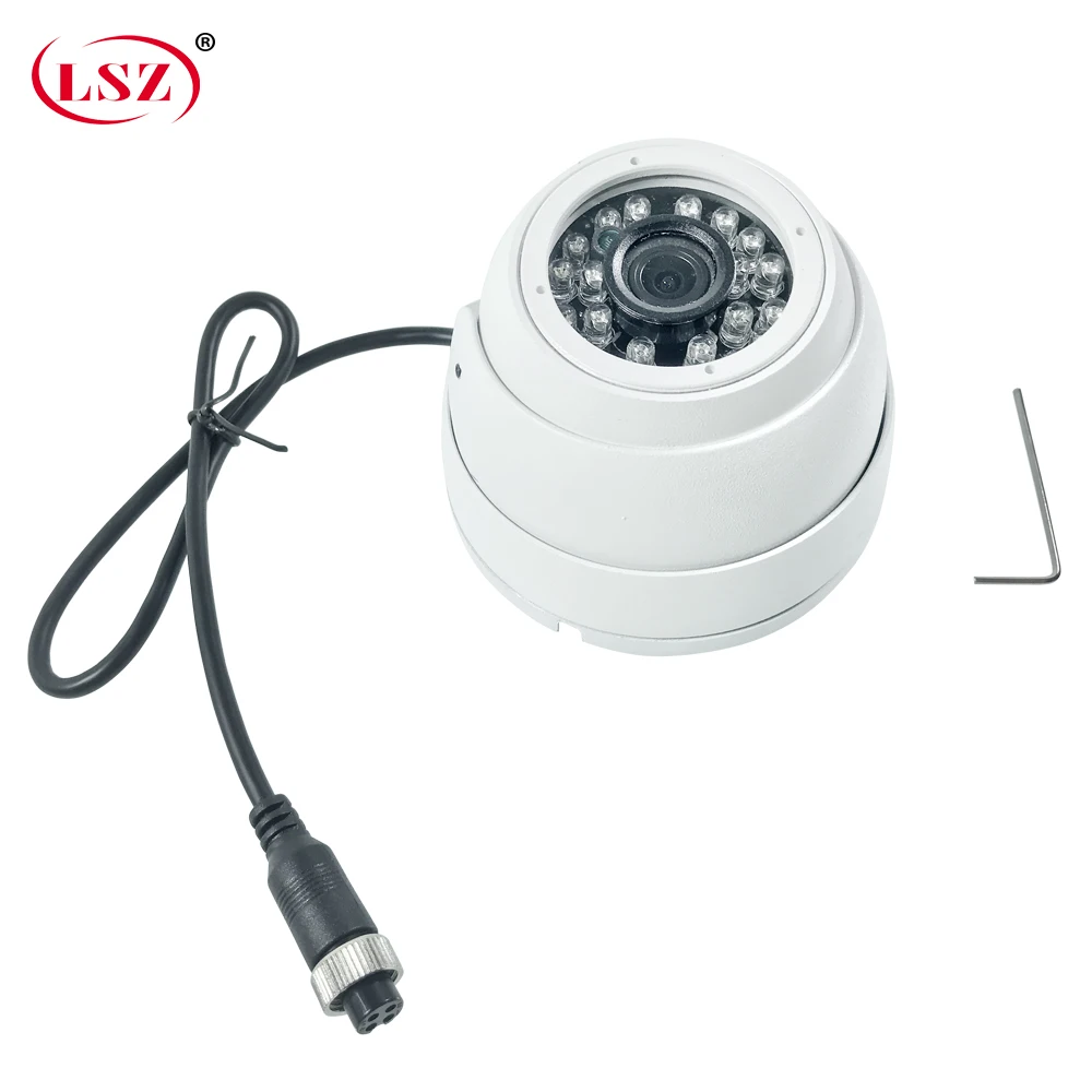 HYFMDVR 3 дюймов полушарии Автомобильная камера hd инфракрасный антивибрационные