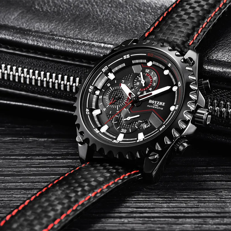 Мужские новые автоматические механические часы мужские роскошные брендовые