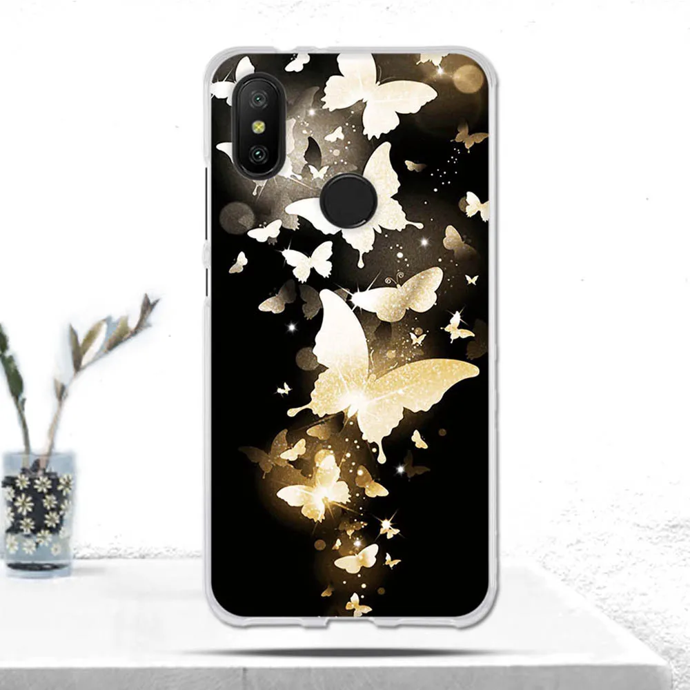 Роскошные Чехлы для Xiaomi Mi A2/Mi 6X чехол роскошный мягкий силиконовый милый из ТПУ